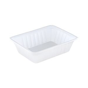 Patatbakje A7 pp wit 12,2x9,5cm