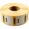 Depa label dag dinsdag afneembaar 25x25mm