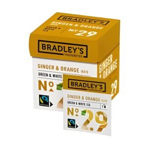 Bradley's favourites green&white tea ginger&orange ft
