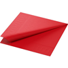 Duni servetten tissue 2-laags rood 33x33cm