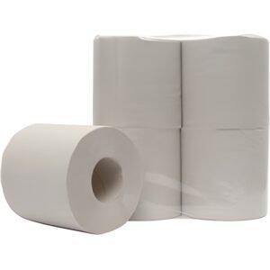 Toiletpapier gerecycled naturel 1-laags 400vel