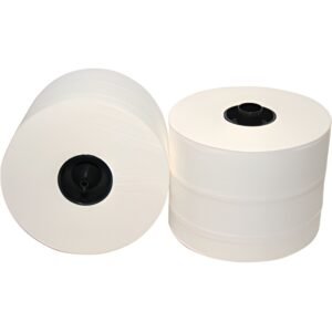 Euro Products Toiletpapier + dop wit 3-laags 65m