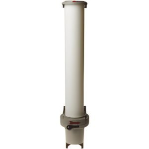 Bekerdispenser met hendel grijs
