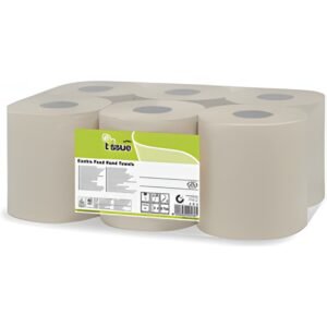 E-tissue poetspapier midi 2-laags 253m x 19cm
