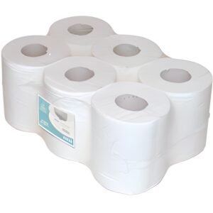 Poetspapier midi cellulose 1-laags wit eco 300m