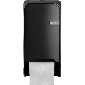 Quartz toiletroldispenser duo doprol zwart