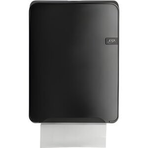 Quartz handdoekdispenser multifold/C-fold zwart