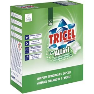 TRICEL all-in-1 Vaatwascapsules 100 tabs