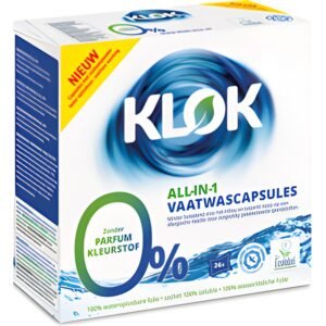 Klok vaatwascapsule eco all-in-1