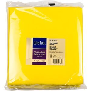 Felicia Viscose doek geel