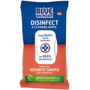 Blue Wonder desinfectiedoekje 72st