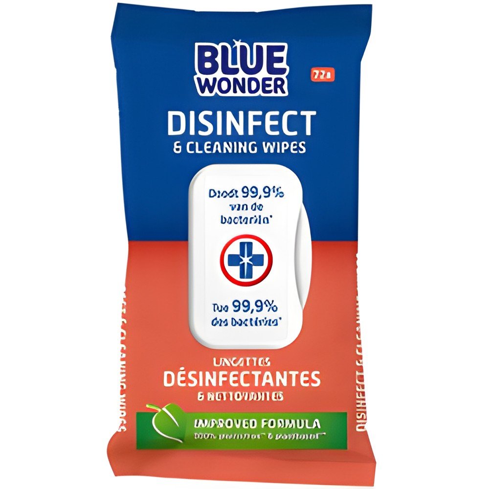 Blue Wonder desinfectiedoekje 72st