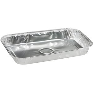 Aluminium schaal rechthoek 12x18cm