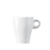Gino Koffiebeker wit hoog 28cl