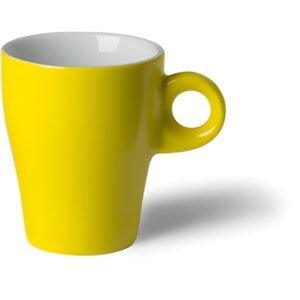 Gino Koffiemok geel 19cl