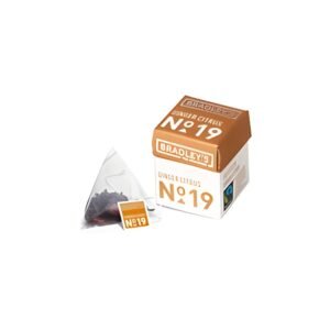 Bradley's piraminis ginger, citrus, fairtrade 2gr