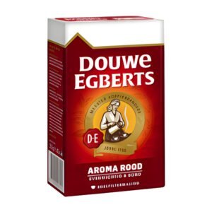 Douwe Egberts koffie rood snelfilter met punten 250gr