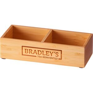 Bradley's bamboe serving tool 2 vaks zonder inhoud