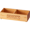 Bradley's bamboe serving tool 2 vaks zonder inhoud