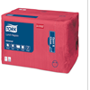 Tork servetten rood 1-laags 33x33cm