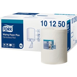 Tork poetspapier plus wit 2-laags 457 vel 160m