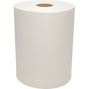 Handdoekrol Mini matic cellulose 2-laags 165m