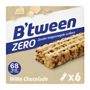 B'tween zero witte chocolade 6x20gr