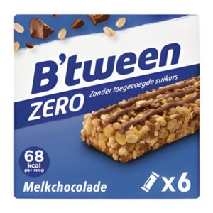 B'tween zero melkchocolade 6x20gr