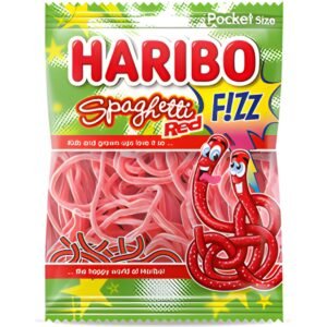 Haribo spaghetti red fizz 70gr
