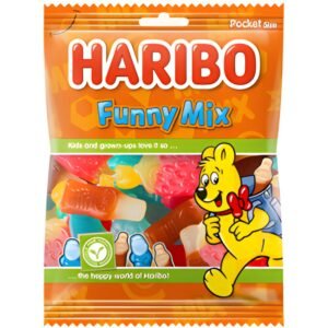 Haribo funny mix 75gr