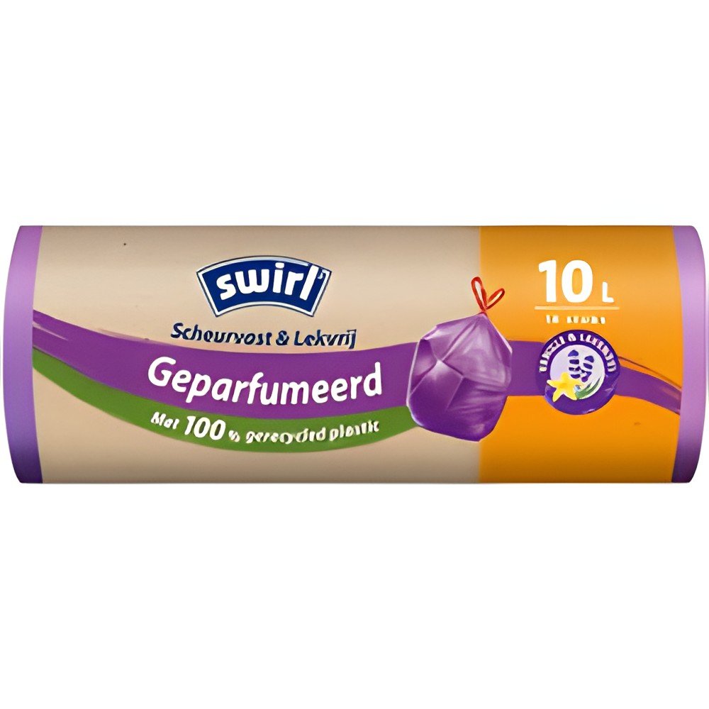 SWIRL pedaalemmerzak geparfumeerd met trekband 10lt