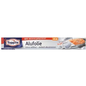 Toppits aluminium extra scheurvast 29,5cm x 10m