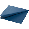 Duni servetten tissue 3-laags donker blauw 33x33cm