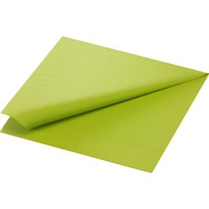 Duni servetten tissue 2-laags kiwi 40x40cm
