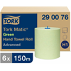 Tork Advanced handdoekrol groen 612 vel 150x21cm