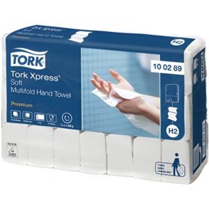 Tork handdoek Xpress soft wit 2-laags 21x26cm