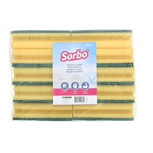 Sorbo schuursponsjes met handgreep