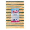Sorbo schuurspons+groen schuurvlies 9,5x6,5x3cm
