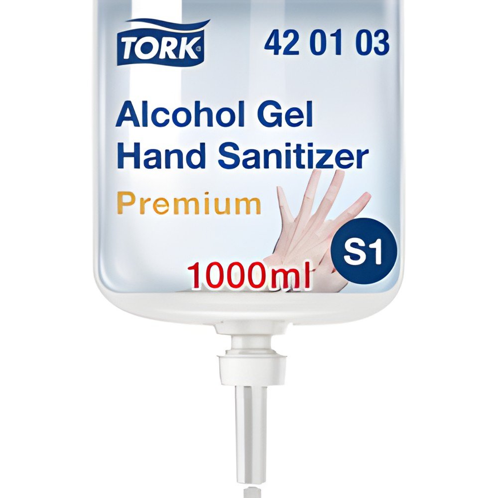 Tork alcohol gel voor handdesinfectie 1lt