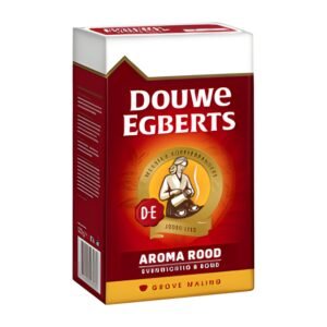 Douwe Egberts koffie rood snelfilter grove maling 500gr