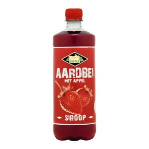 Fruit Oase Fruitsiroop Aardbei met Appel 75cl