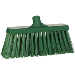 Vikan Hygiene bezem groen extra harde vezels 33cm