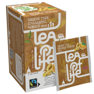 Groene thee Sinaasappel & Gember